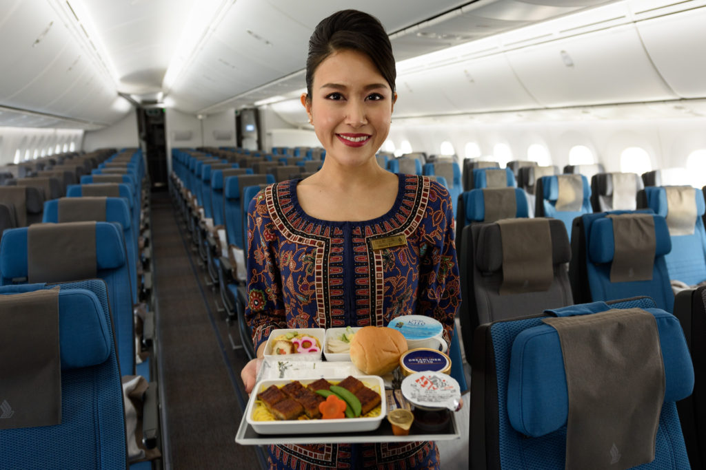 シンガポール航空の機内食は「うなぎ」？