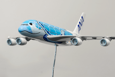 ANAの特別塗装機FLYING HONU