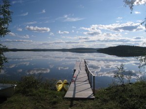 Korpikartano & Lake Menesjärvi summer